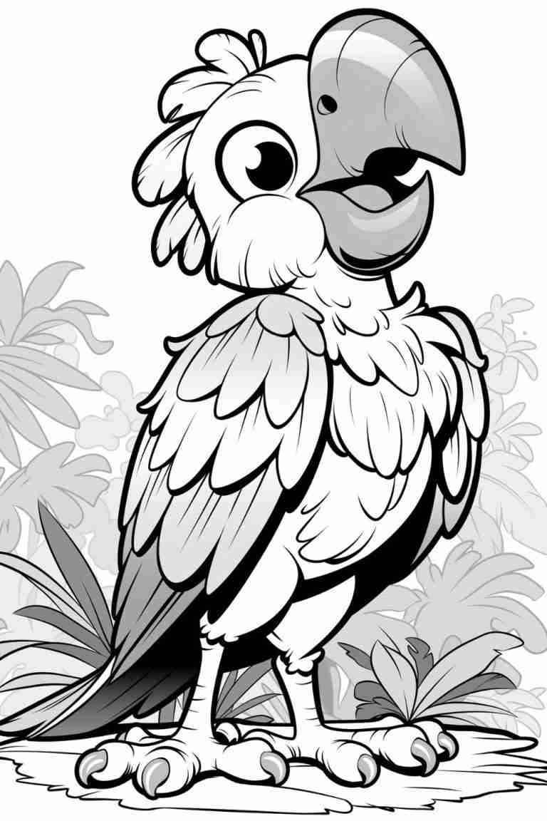 Bird Coloring Sheet Download