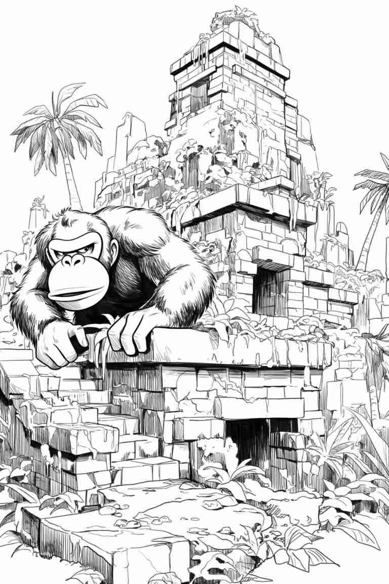 Donkey Jungle Anime