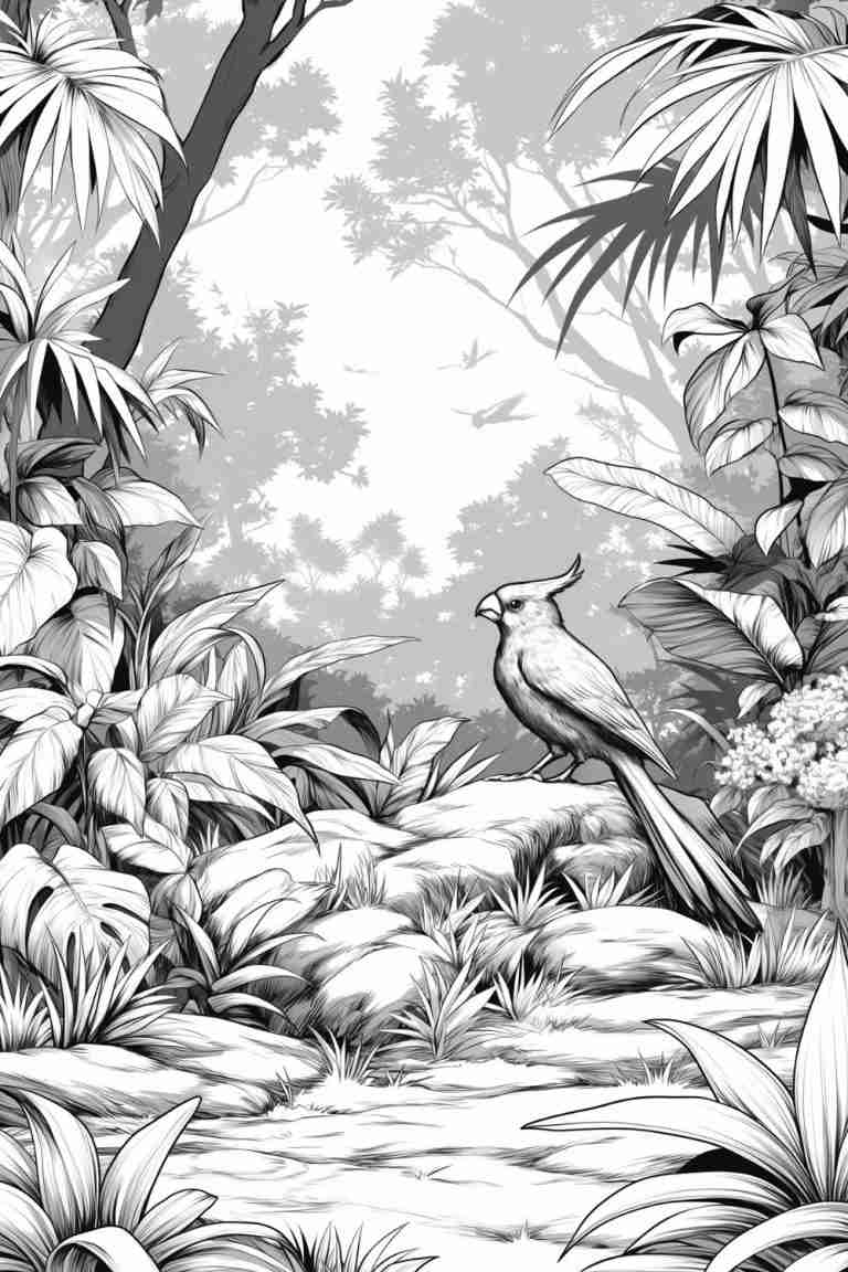 Jungle Scene
