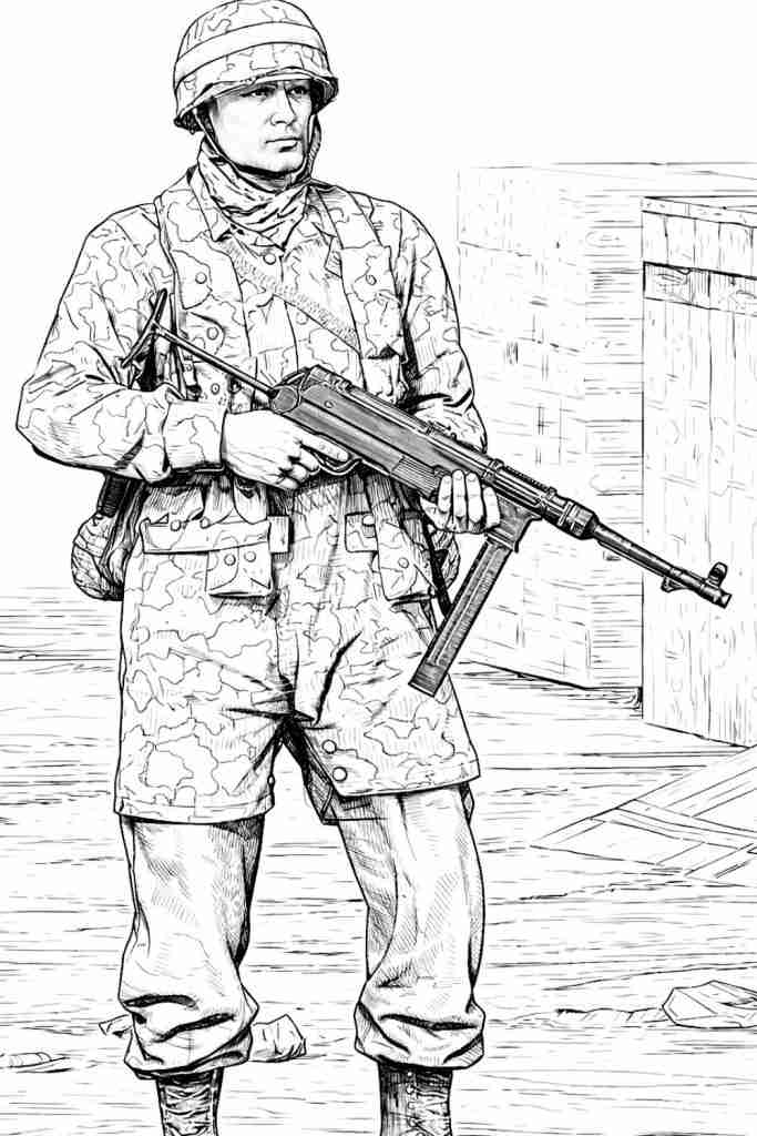 Fallschirmjager paratrooper