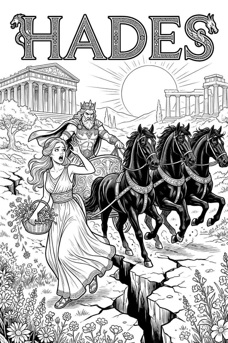 Hades Coloring Page